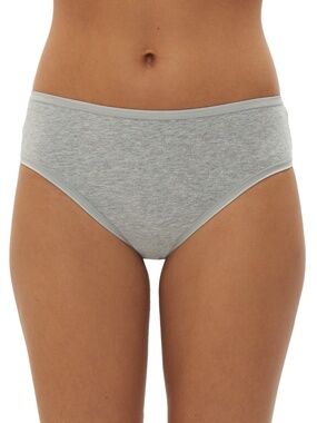 Gap GapBody Women's Stretch Hipster Underwear | Light Heather Grey | S | NWT